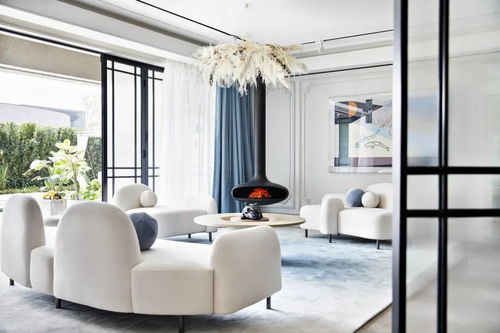 319㎡現代法式,天人合一的設計,藝術精致有檔次